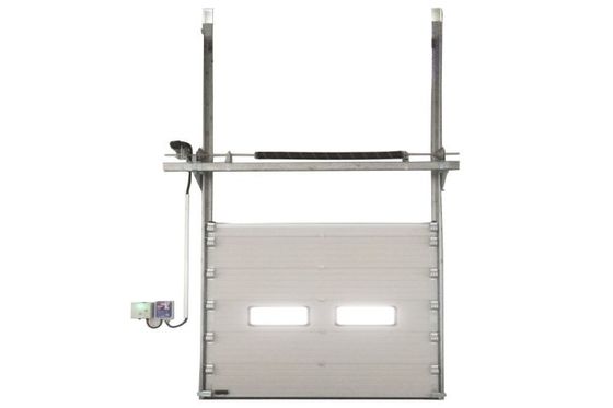 AC 200V Single Phase Exterior High Speed Shutter Door گالوانیزه استیل فریم درب بلند کننده عمودی