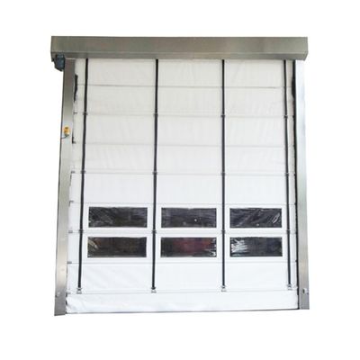 304 فولاد ضد زنگ / آلومینیوم درب درب با سرعت بالا 8000mm*8000mm
