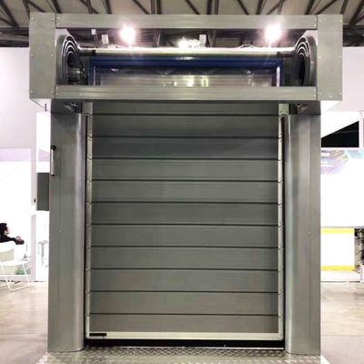 1.0m/s خارج از صنعت صفحه ساندویچ درب امنیتی با سرعت بالا