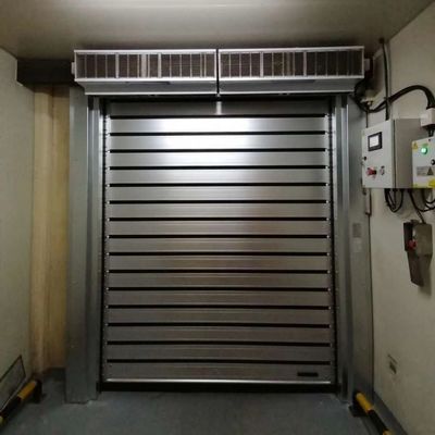 درب رولر اتوماتیک از راه دور برای کارگاه صنعتی، فولاد ضد زنگ 304